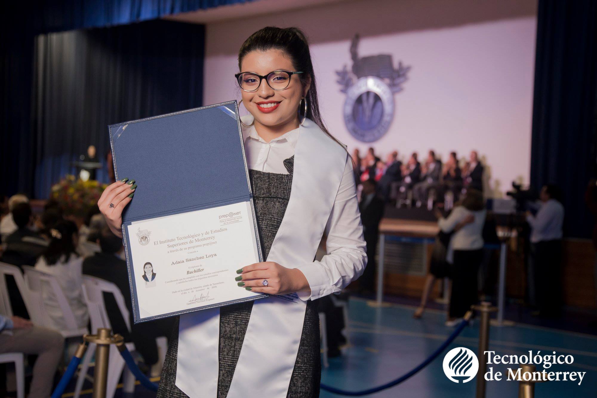 Graduado de Prepanet del Tec de Monterrey